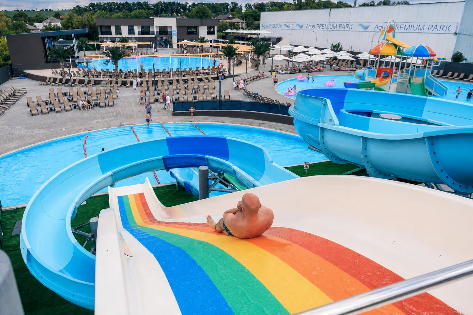 Aqua Premium Park pools and water slides